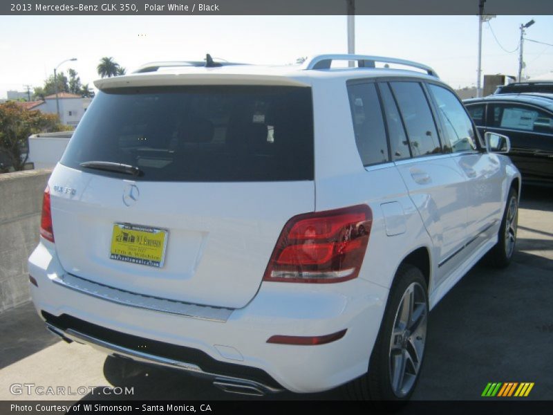 Polar White / Black 2013 Mercedes-Benz GLK 350