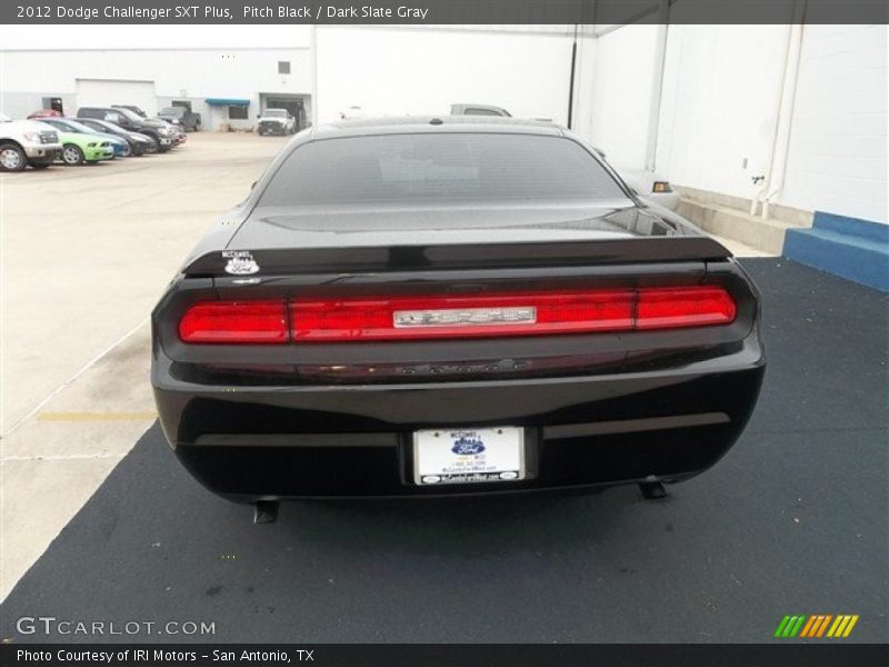Pitch Black / Dark Slate Gray 2012 Dodge Challenger SXT Plus