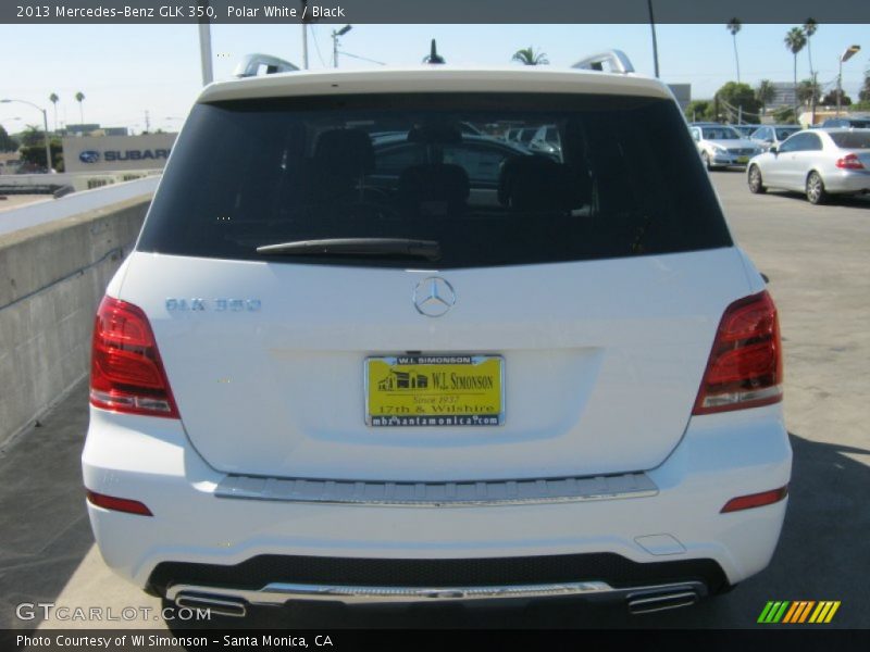 Polar White / Black 2013 Mercedes-Benz GLK 350