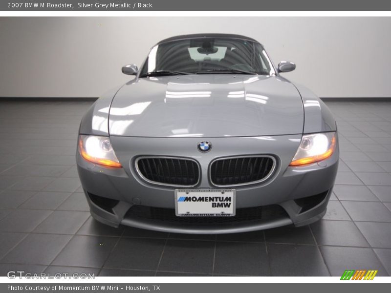Silver Grey Metallic / Black 2007 BMW M Roadster