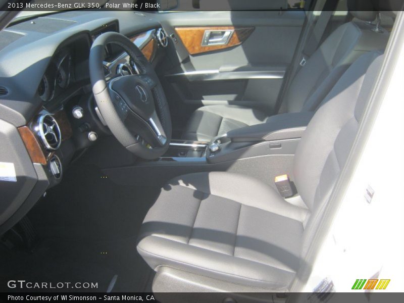 Polar White / Black 2013 Mercedes-Benz GLK 350