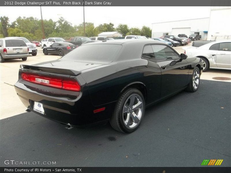 Pitch Black / Dark Slate Gray 2012 Dodge Challenger SXT Plus