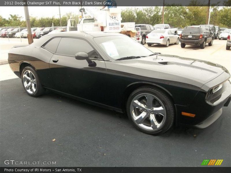 Pitch Black / Dark Slate Gray 2012 Dodge Challenger SXT Plus