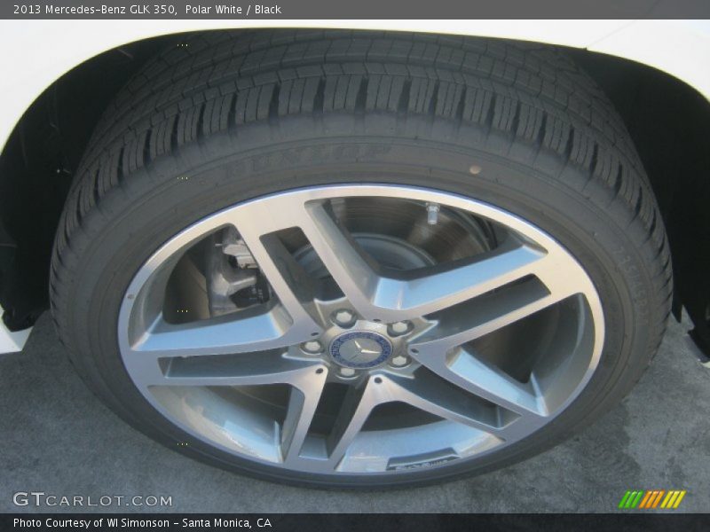 Polar White / Black 2013 Mercedes-Benz GLK 350