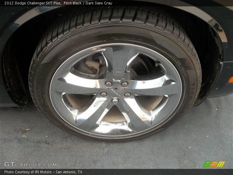 Pitch Black / Dark Slate Gray 2012 Dodge Challenger SXT Plus