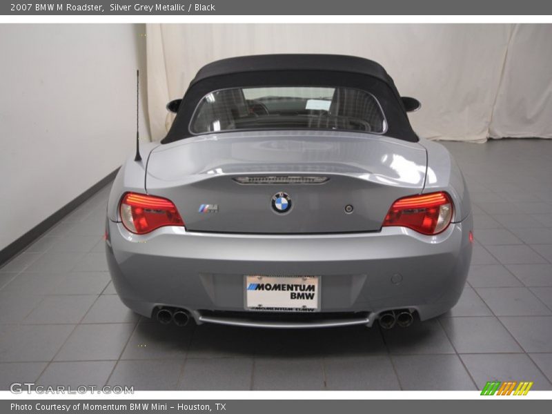 Silver Grey Metallic / Black 2007 BMW M Roadster