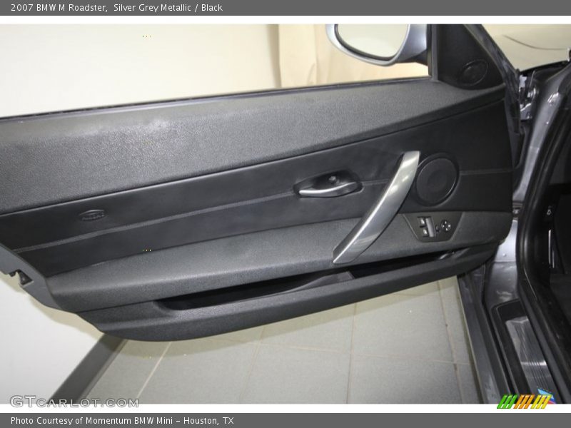 Silver Grey Metallic / Black 2007 BMW M Roadster