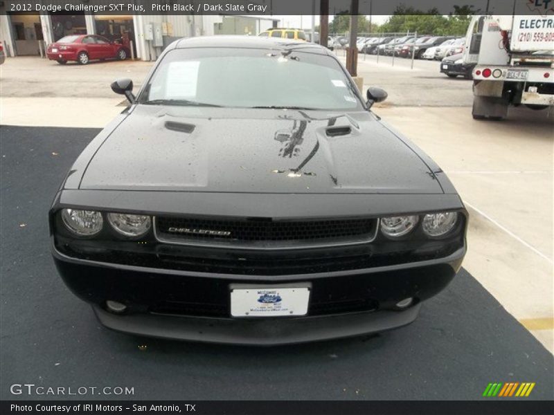 Pitch Black / Dark Slate Gray 2012 Dodge Challenger SXT Plus