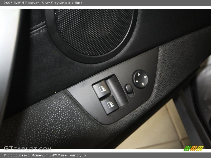 Silver Grey Metallic / Black 2007 BMW M Roadster