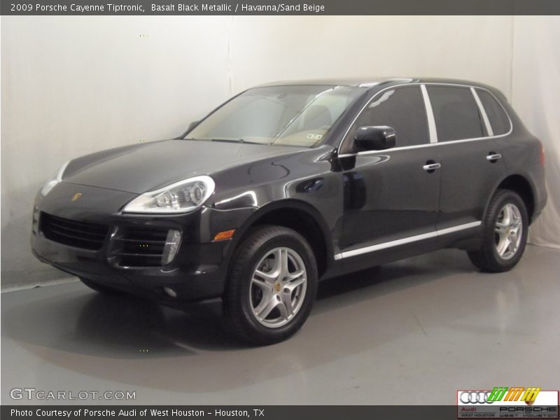 Basalt Black Metallic / Havanna/Sand Beige 2009 Porsche Cayenne Tiptronic