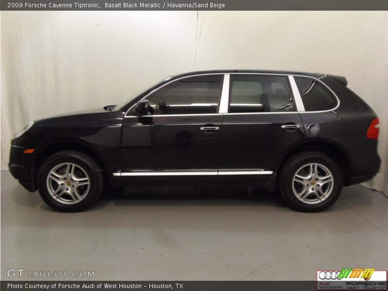 Basalt Black Metallic / Havanna/Sand Beige 2009 Porsche Cayenne Tiptronic