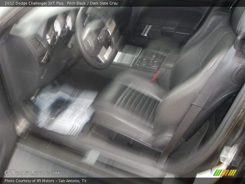 Pitch Black / Dark Slate Gray 2012 Dodge Challenger SXT Plus