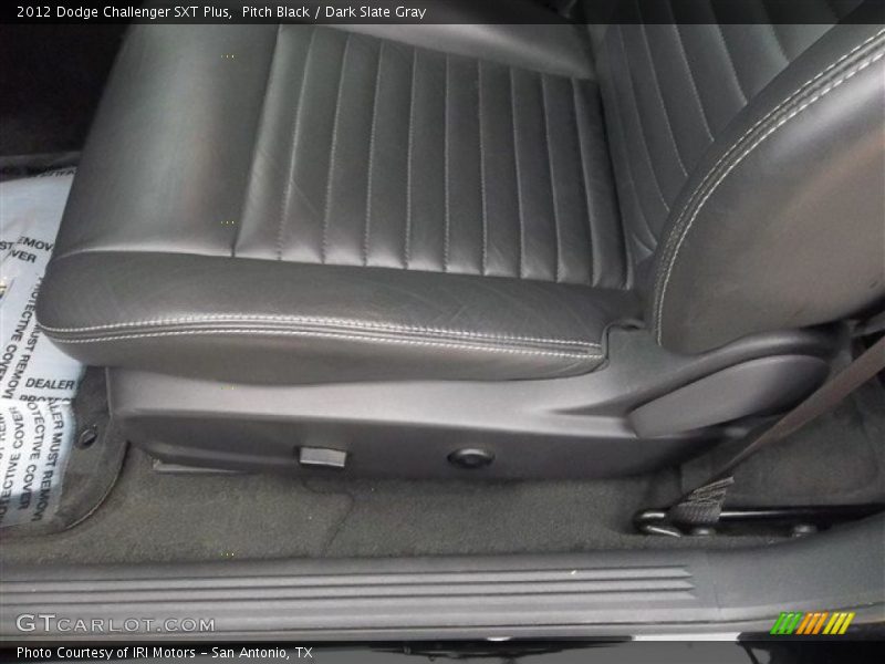 Pitch Black / Dark Slate Gray 2012 Dodge Challenger SXT Plus
