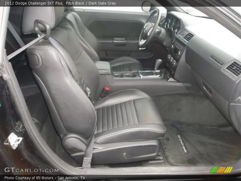 Pitch Black / Dark Slate Gray 2012 Dodge Challenger SXT Plus