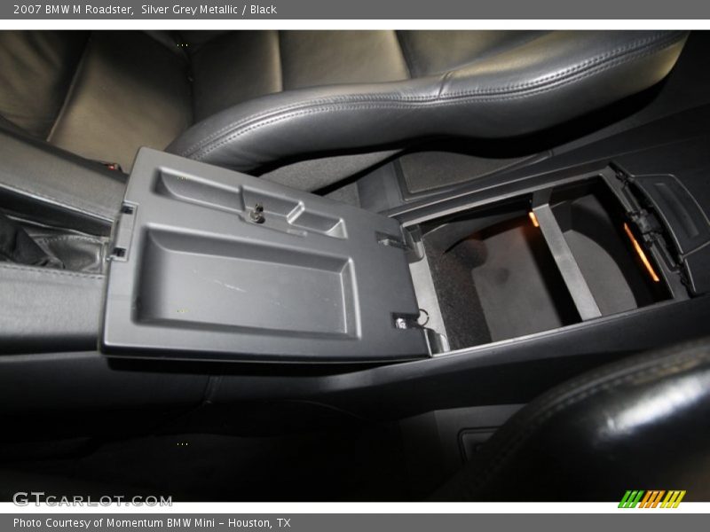 Silver Grey Metallic / Black 2007 BMW M Roadster