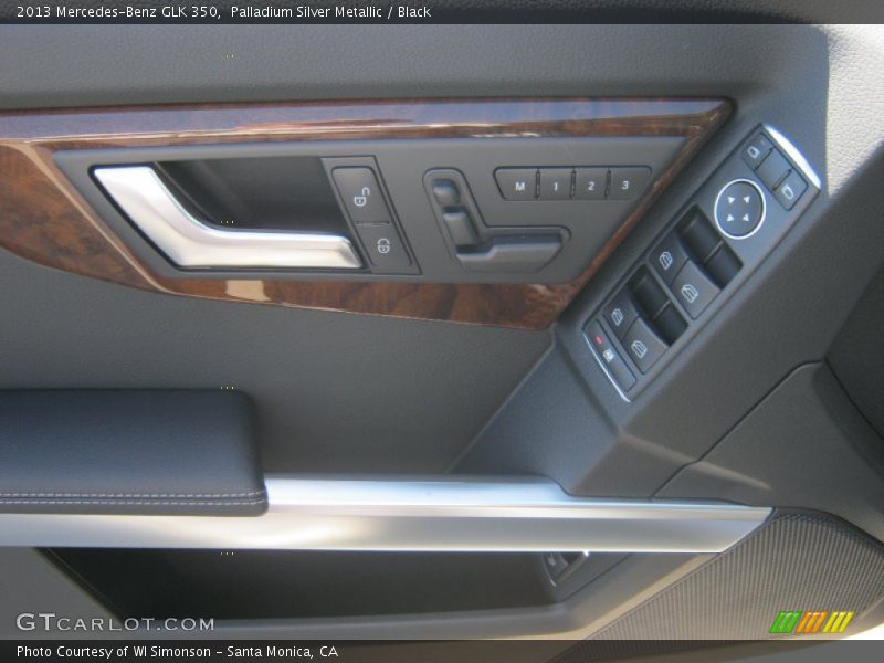 Palladium Silver Metallic / Black 2013 Mercedes-Benz GLK 350