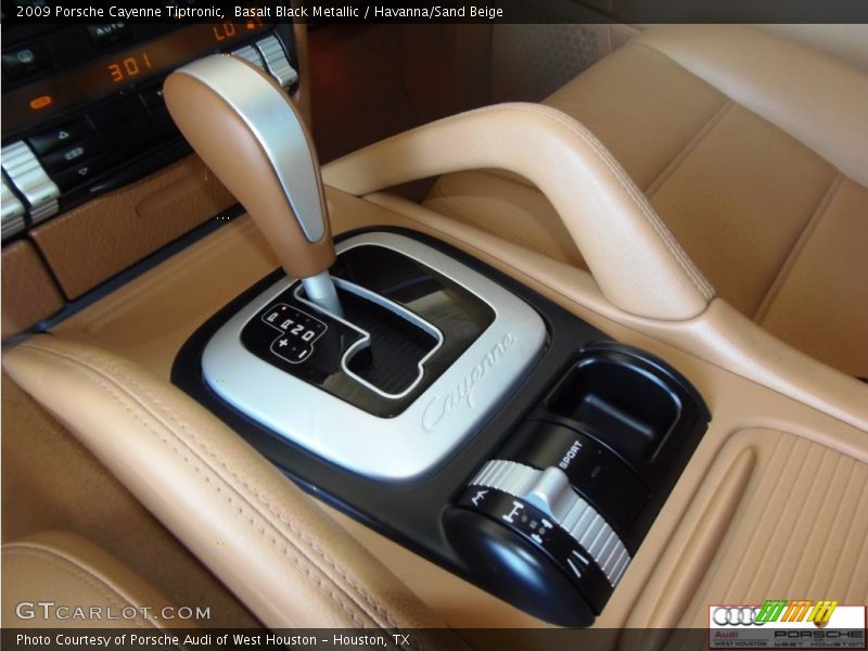 Basalt Black Metallic / Havanna/Sand Beige 2009 Porsche Cayenne Tiptronic