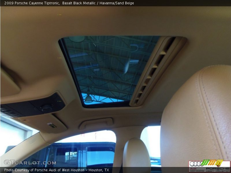 Basalt Black Metallic / Havanna/Sand Beige 2009 Porsche Cayenne Tiptronic