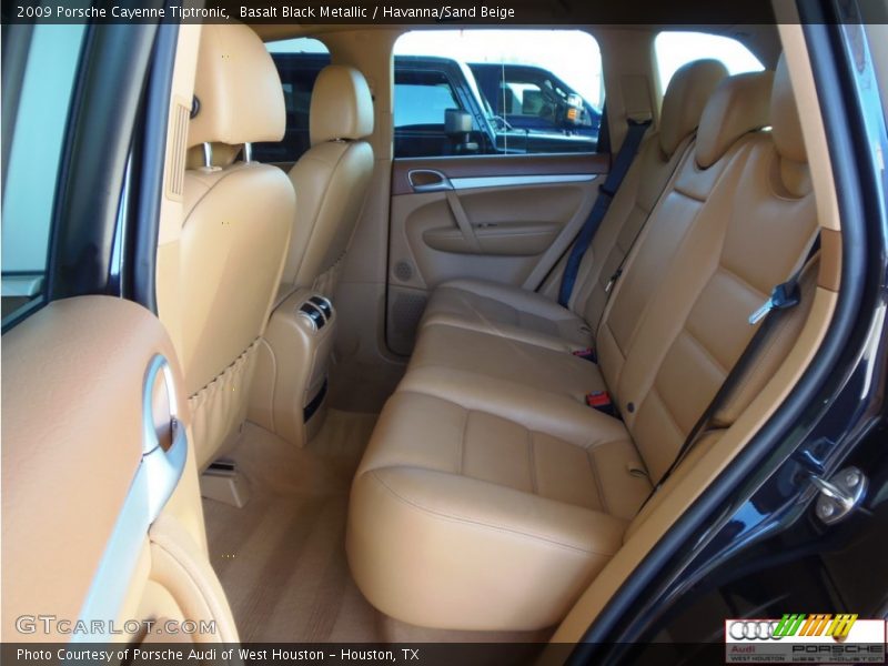 Basalt Black Metallic / Havanna/Sand Beige 2009 Porsche Cayenne Tiptronic