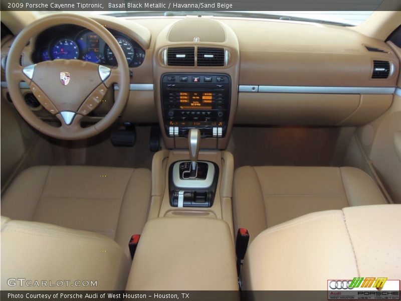 Basalt Black Metallic / Havanna/Sand Beige 2009 Porsche Cayenne Tiptronic