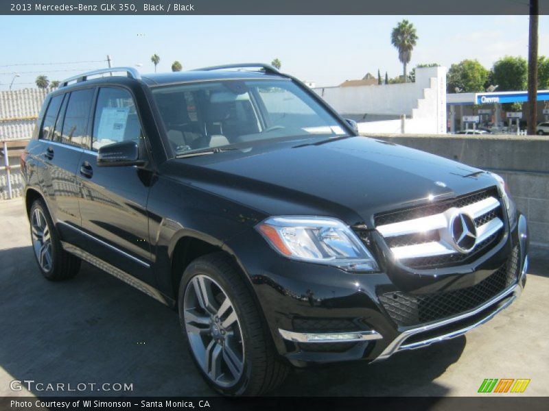 Black / Black 2013 Mercedes-Benz GLK 350