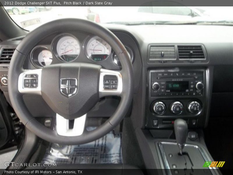 Pitch Black / Dark Slate Gray 2012 Dodge Challenger SXT Plus