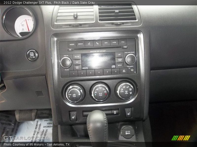 Pitch Black / Dark Slate Gray 2012 Dodge Challenger SXT Plus