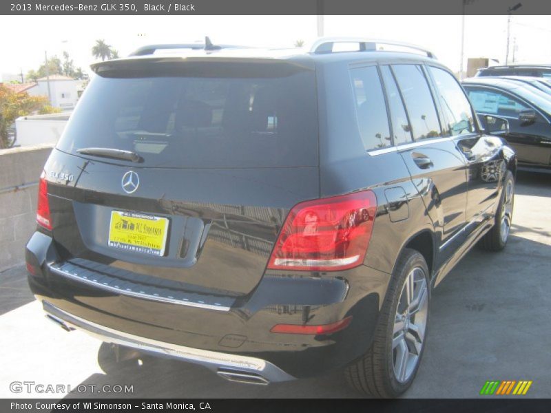 Black / Black 2013 Mercedes-Benz GLK 350