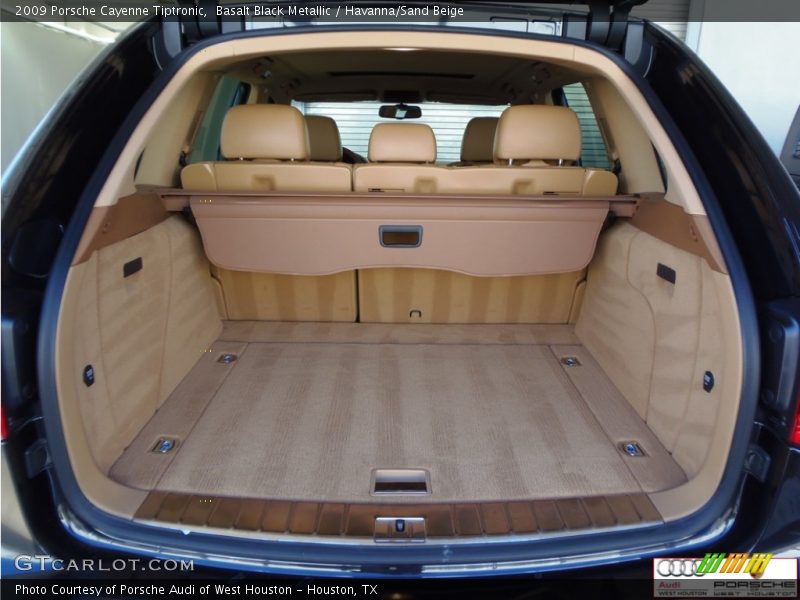 Basalt Black Metallic / Havanna/Sand Beige 2009 Porsche Cayenne Tiptronic