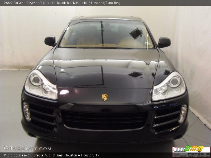 Basalt Black Metallic / Havanna/Sand Beige 2009 Porsche Cayenne Tiptronic
