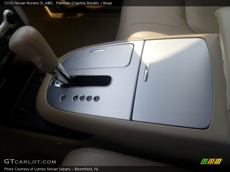Platinum Graphite Metallic / Beige 2010 Nissan Murano SL AWD