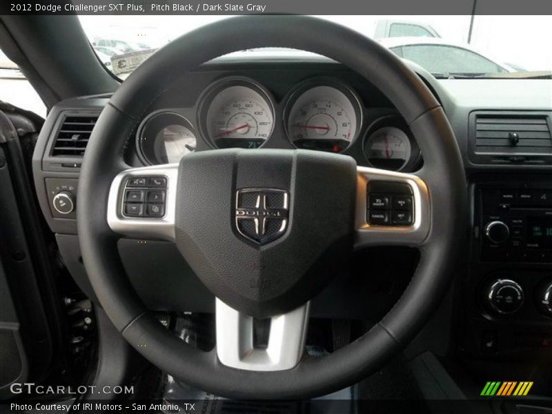 Pitch Black / Dark Slate Gray 2012 Dodge Challenger SXT Plus