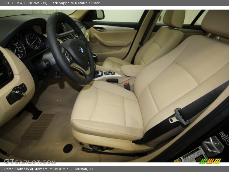  2013 X1 sDrive 28i Black Interior