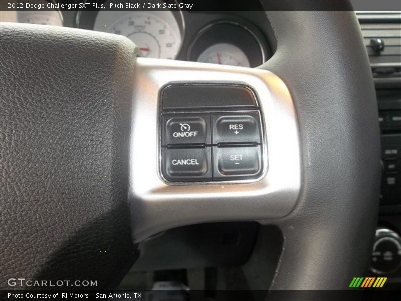Pitch Black / Dark Slate Gray 2012 Dodge Challenger SXT Plus