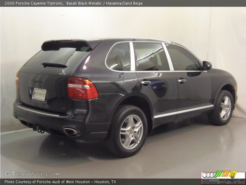 Basalt Black Metallic / Havanna/Sand Beige 2009 Porsche Cayenne Tiptronic