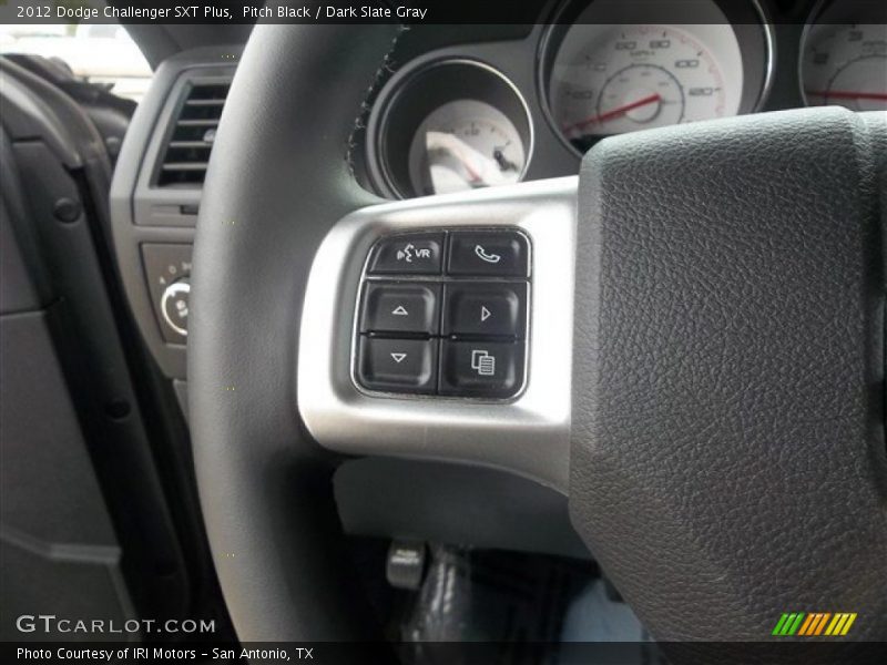 Pitch Black / Dark Slate Gray 2012 Dodge Challenger SXT Plus