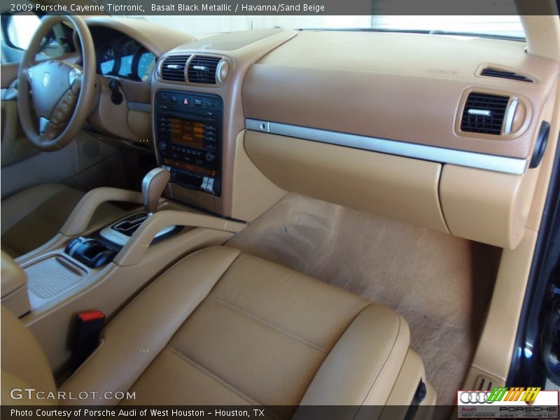 Basalt Black Metallic / Havanna/Sand Beige 2009 Porsche Cayenne Tiptronic