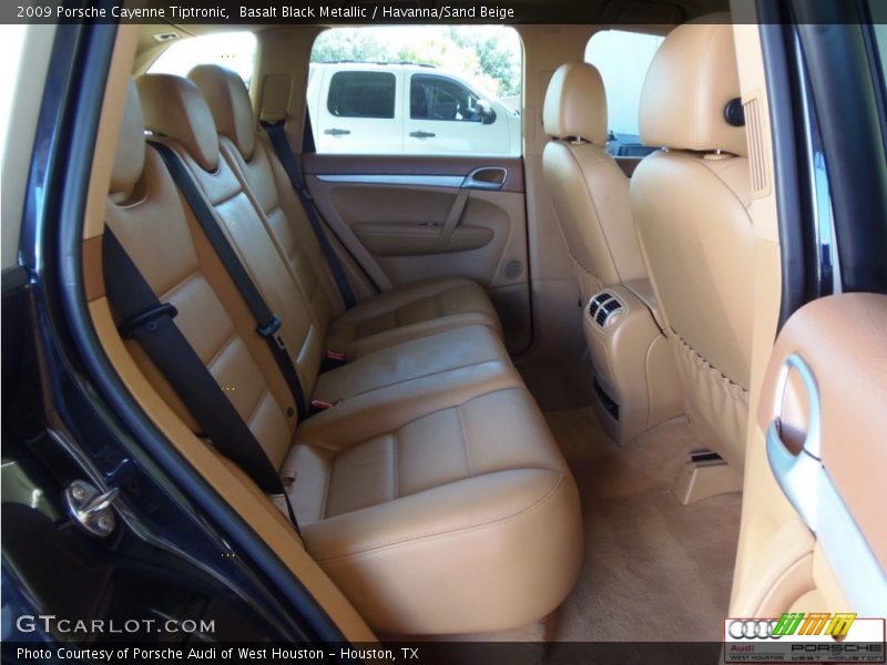 Basalt Black Metallic / Havanna/Sand Beige 2009 Porsche Cayenne Tiptronic