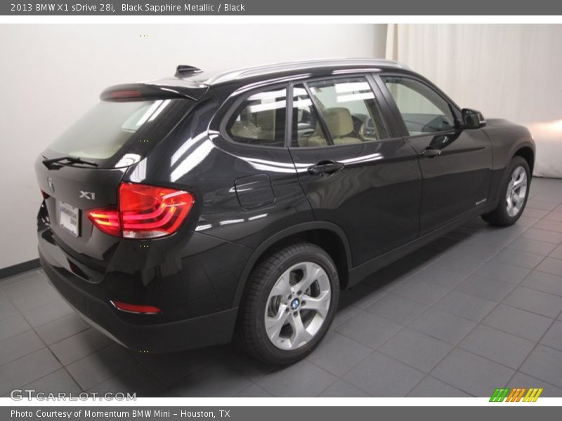 Black Sapphire Metallic / Black 2013 BMW X1 sDrive 28i
