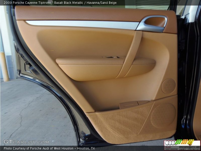 Basalt Black Metallic / Havanna/Sand Beige 2009 Porsche Cayenne Tiptronic