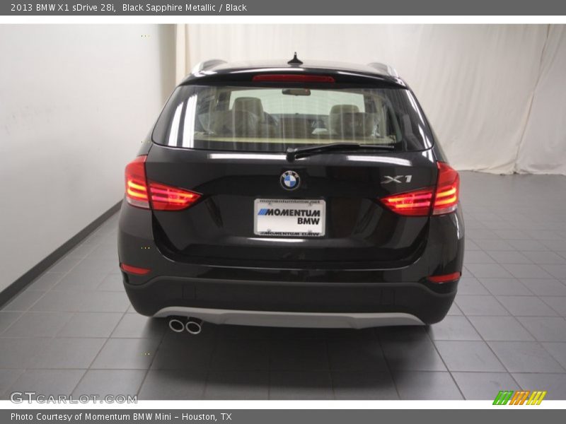 Black Sapphire Metallic / Black 2013 BMW X1 sDrive 28i