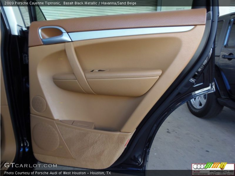 Basalt Black Metallic / Havanna/Sand Beige 2009 Porsche Cayenne Tiptronic