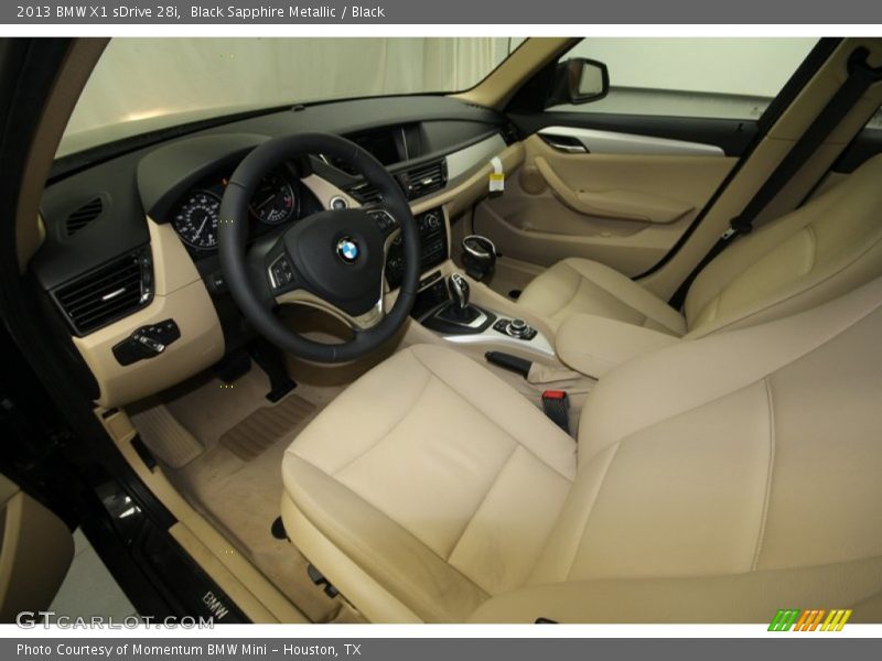  2013 X1 sDrive 28i Black Interior