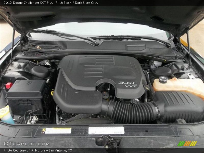 Pitch Black / Dark Slate Gray 2012 Dodge Challenger SXT Plus