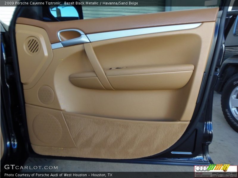 Basalt Black Metallic / Havanna/Sand Beige 2009 Porsche Cayenne Tiptronic