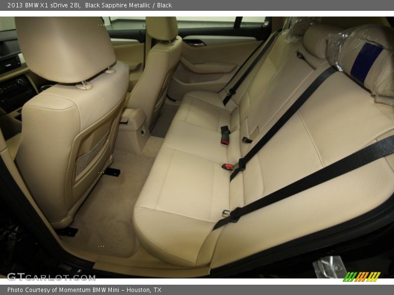 Rear Seat of 2013 X1 sDrive 28i