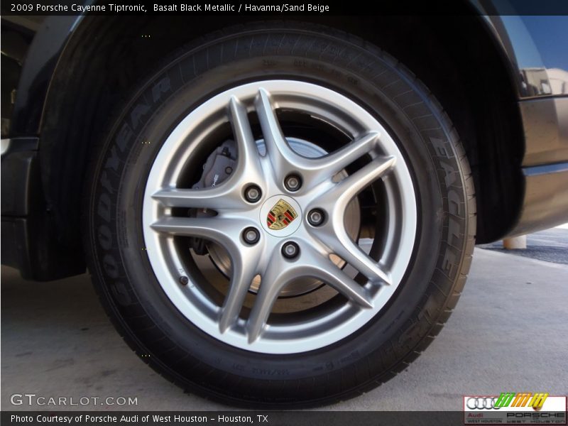 Basalt Black Metallic / Havanna/Sand Beige 2009 Porsche Cayenne Tiptronic
