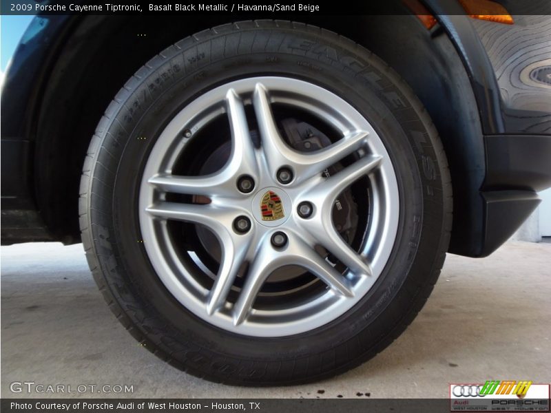 Basalt Black Metallic / Havanna/Sand Beige 2009 Porsche Cayenne Tiptronic