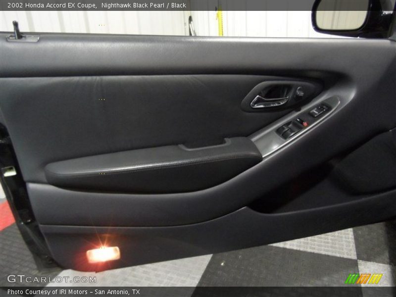 Nighthawk Black Pearl / Black 2002 Honda Accord EX Coupe