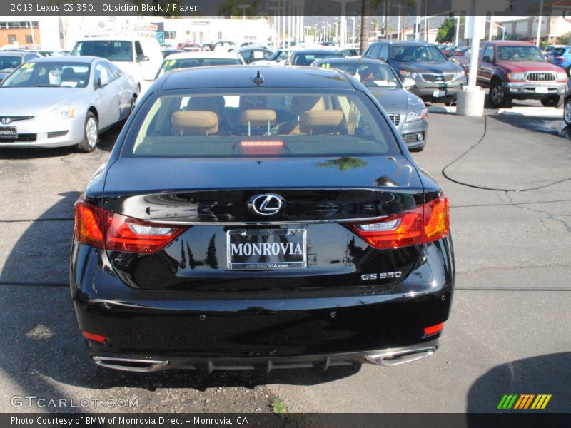 Obsidian Black / Flaxen 2013 Lexus GS 350